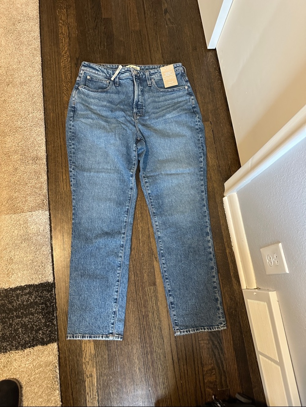 Madewell The Curvy Perfect Vintage Jeans in Size 31